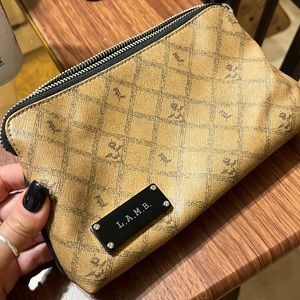 Lamb makeup bag